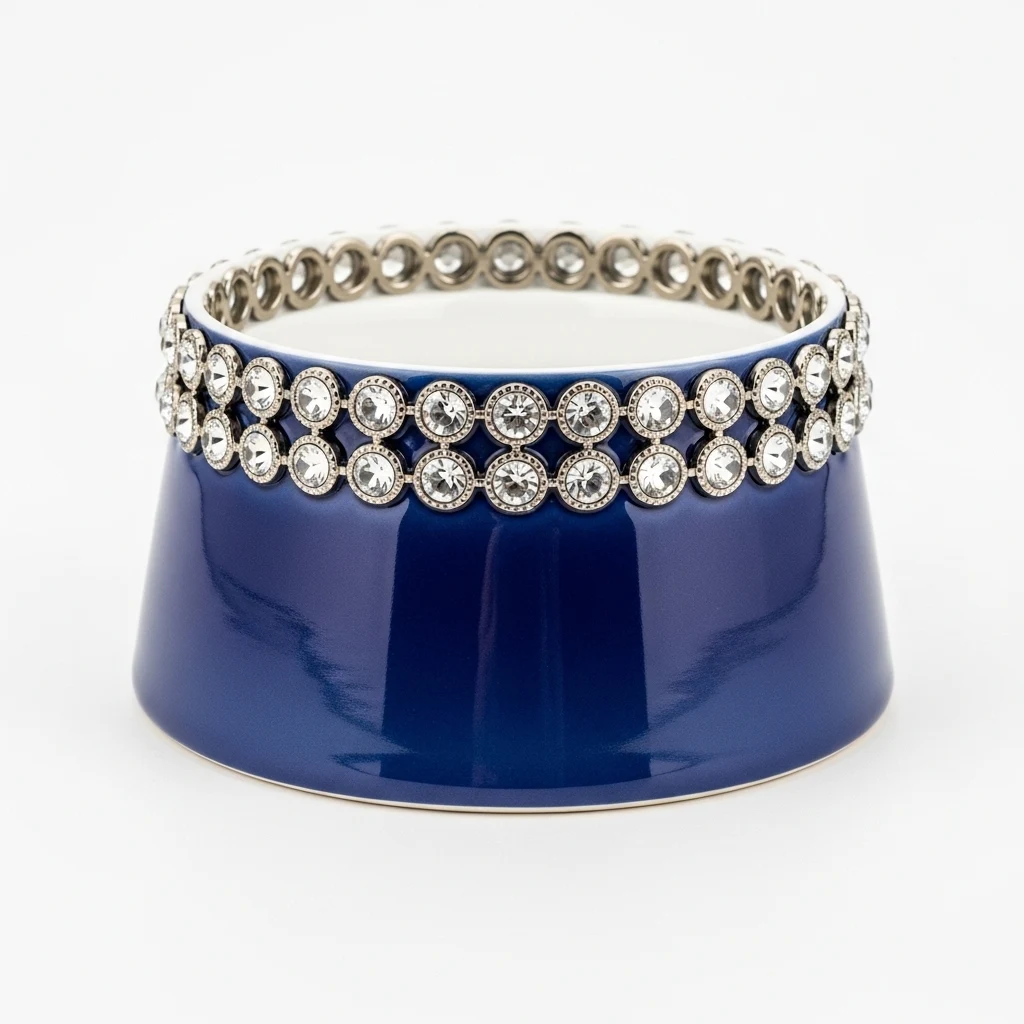 Crown Majestic Diamond Pet Bowl