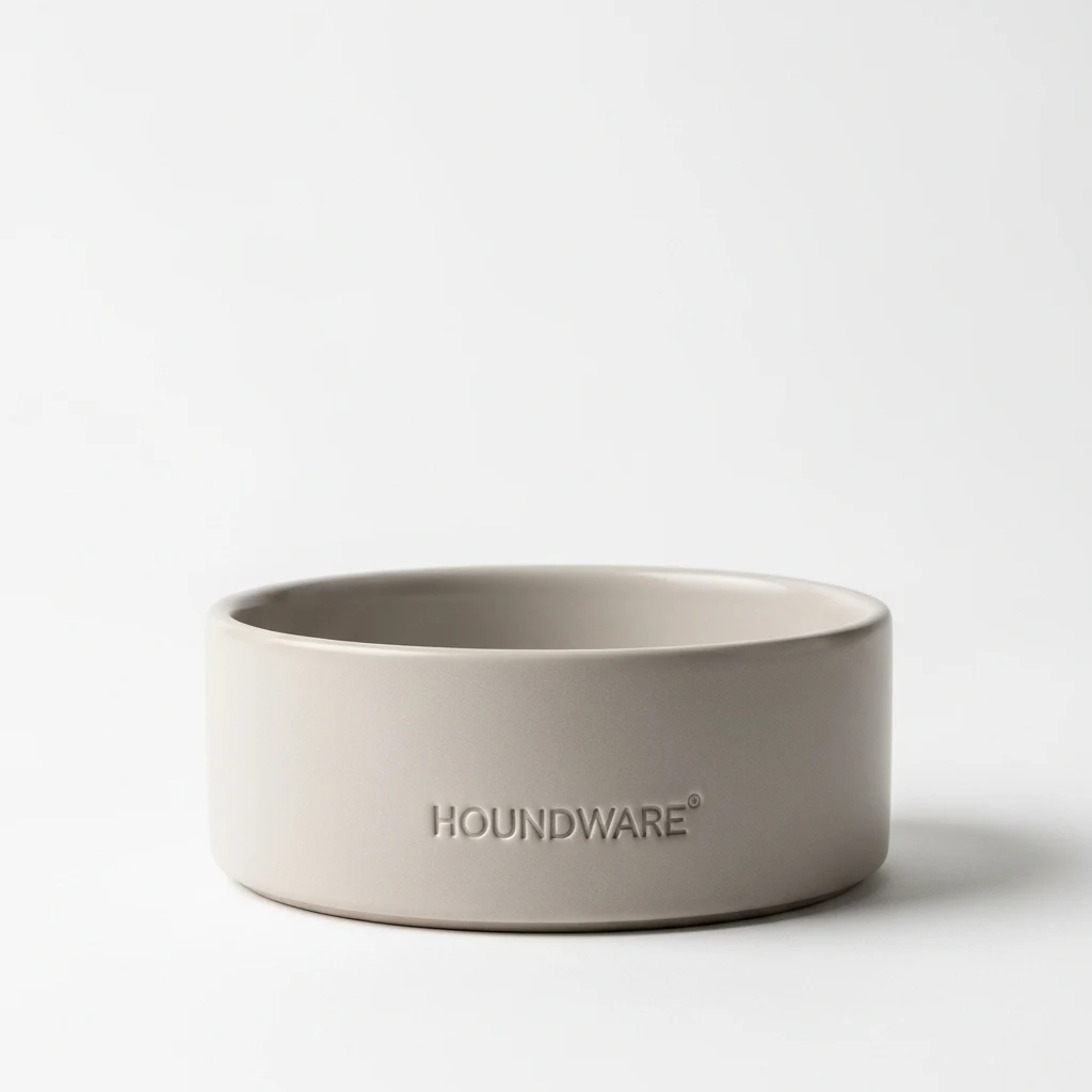 Houndware Ceramic Dog Crock Bowl image 2