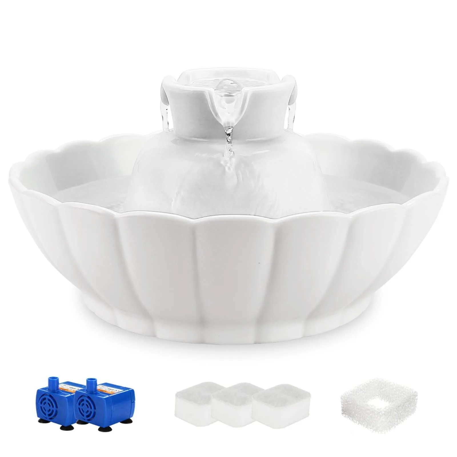 iPettie Tritone Ceramic Fountain image 2