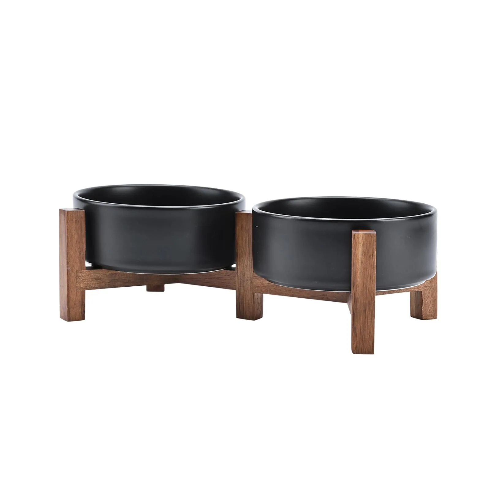 Mkono Raised Dog Bowl Stand