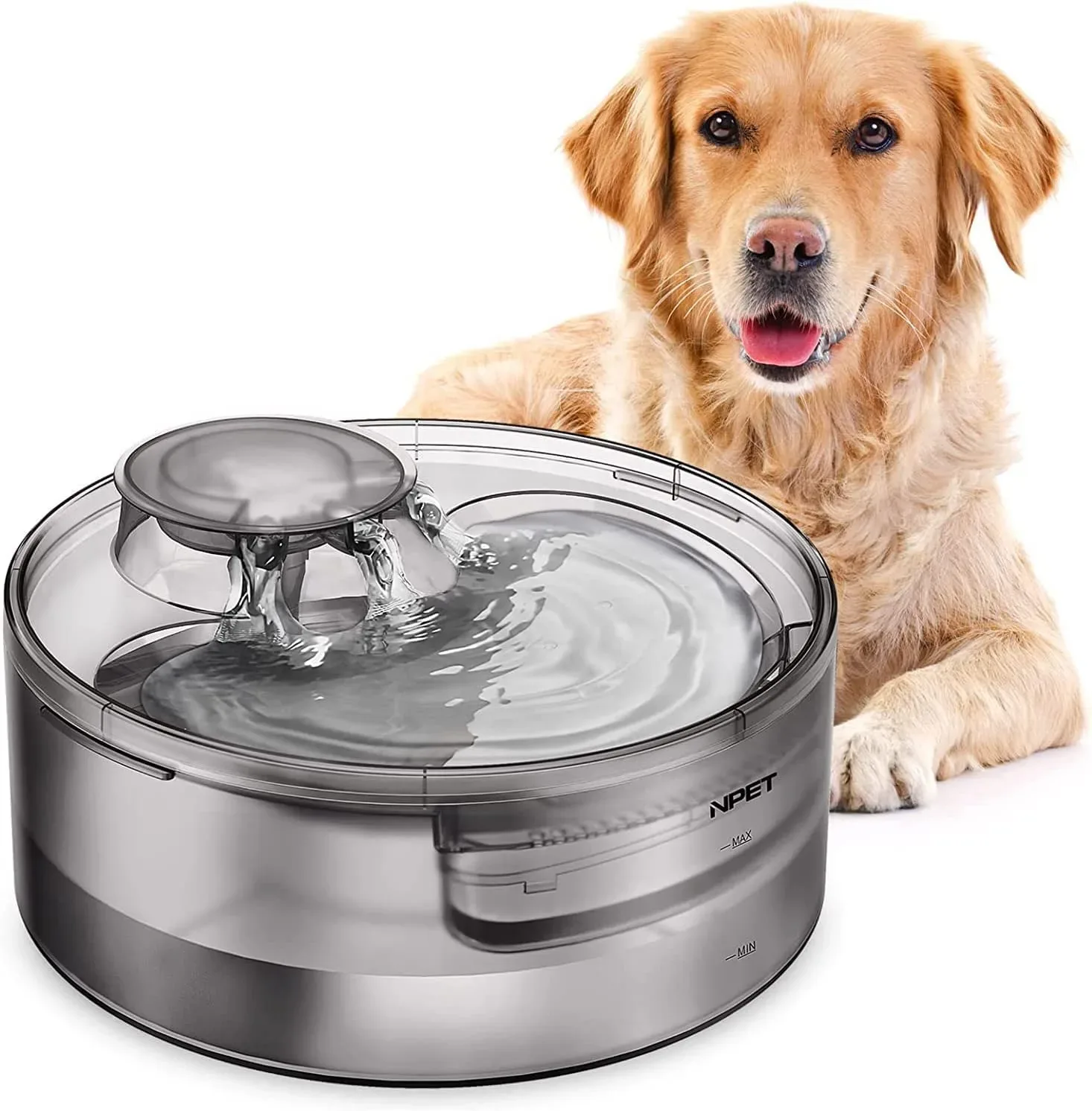 NPET Dog Water Bowl Dispenser image 2