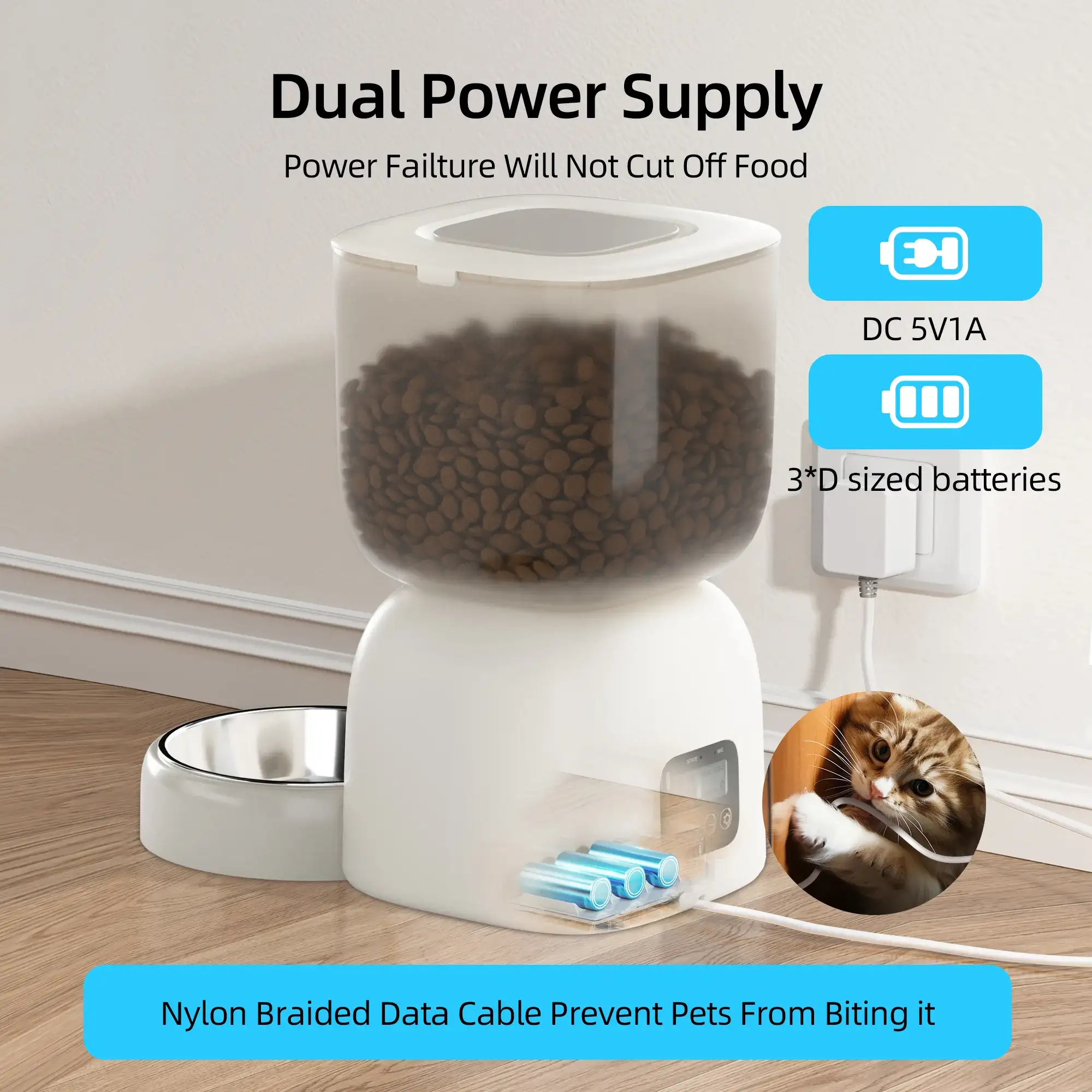 ORSDA Smart WiFi Pet Feeder