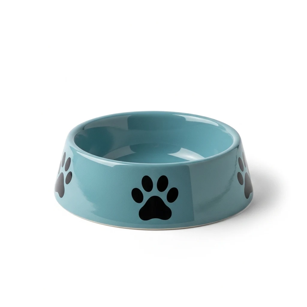 Paw Print Melamine Pet Bowl image 2