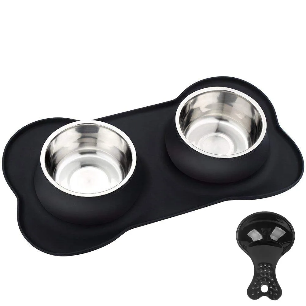 URPOWER Stainless Steel Pet Bowl