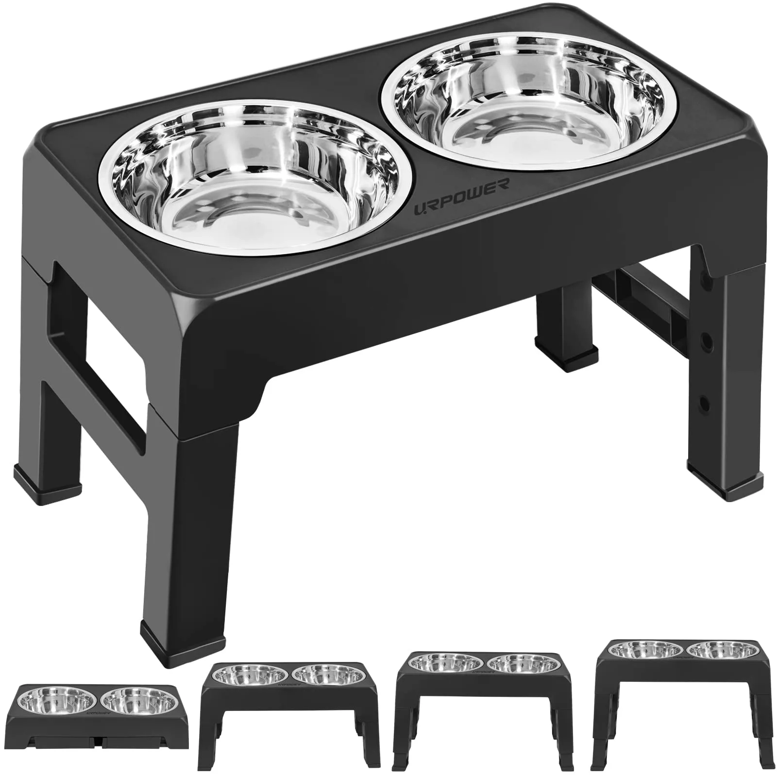 URPOWER Stainless Steel Pet Bowl image 2