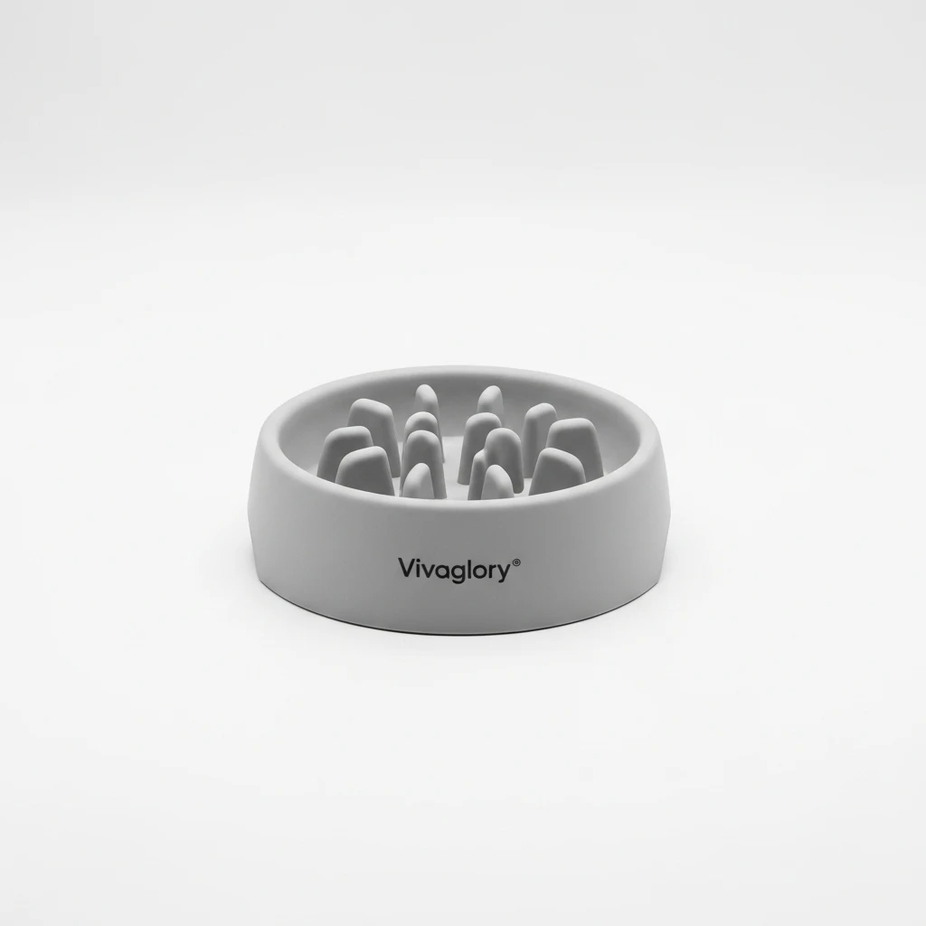 Vivaglory Slow Feeder Dog Bowl